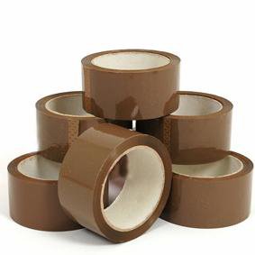 Brown Bopp Tape 3in (72mm) 50m